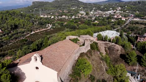 ermita de santa ana en castellvell del camp tarragona catalunya