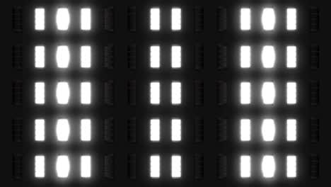 symmetrical led light pattern