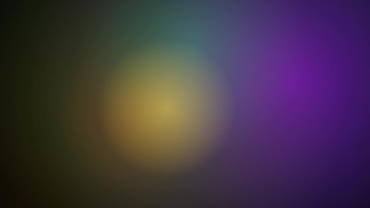 Abstract Motion Background with Soft Glowing Colorful Orbs