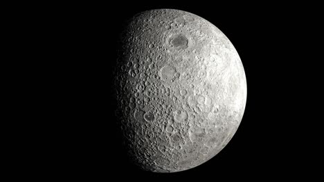seamless animation of moon phases