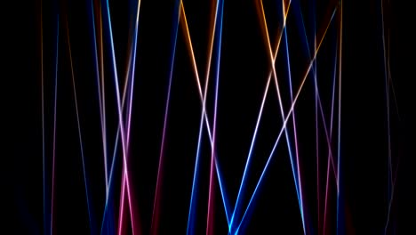 colorful abstract neon laser lines tech motion background
