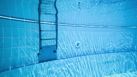 ladder pool swimming pool underwater background.