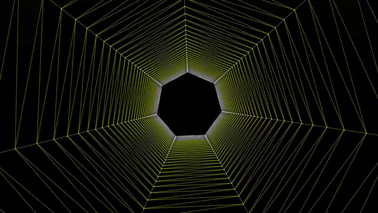 fondo de movimiento de túnel sin costuras 4k