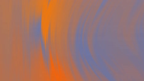Animation-of-orange-light-trails-over-blue-background