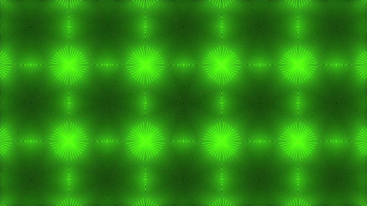 patrón de color verde diseño gótico animación gráficos de movimiento