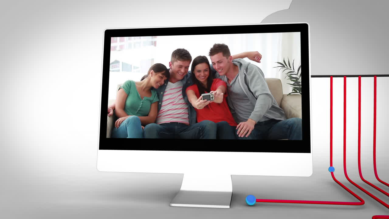 videos de amigos en varios dispositivos