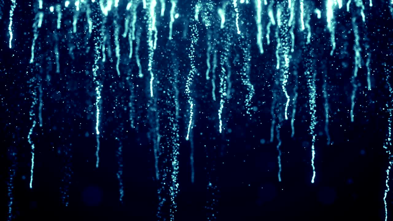 입자 먼지 추상적인 빛 보케 모션 제목 영화적 배경 루프