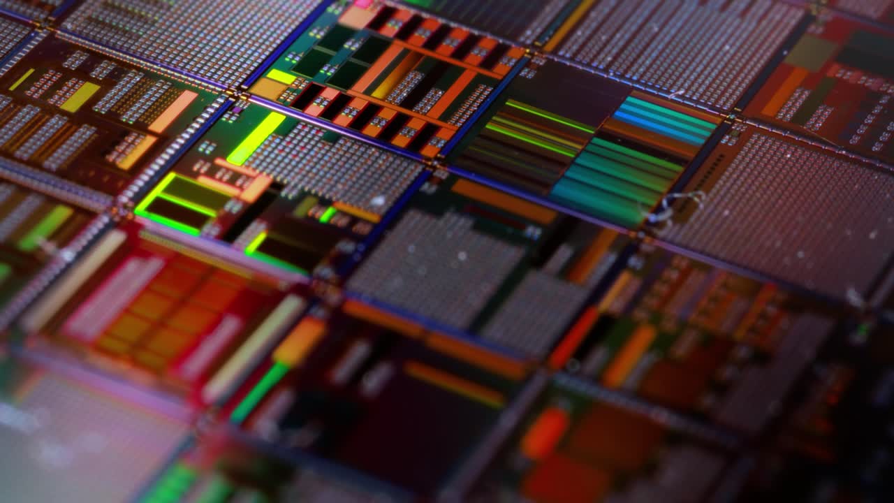 en electrónica, una oblea también llamada rebanada o sustrato es una fina rebanada de semiconductor, un silicio cristalino, utilizado para la fabricación de circuitos integrados