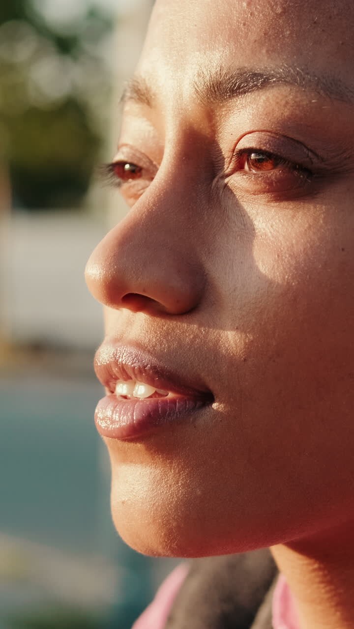 Young Woman in Quiet Contemplation