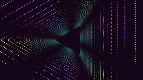 Rainbow-triangles-pattern-on-black-background