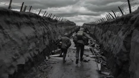 world war i trench warfare