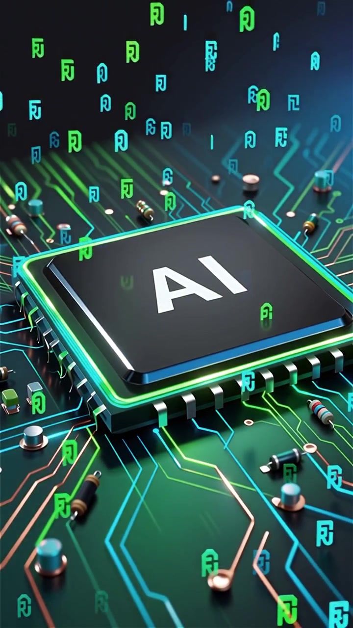 미래 지향적인 AI 칩 마더보드 기술 배경