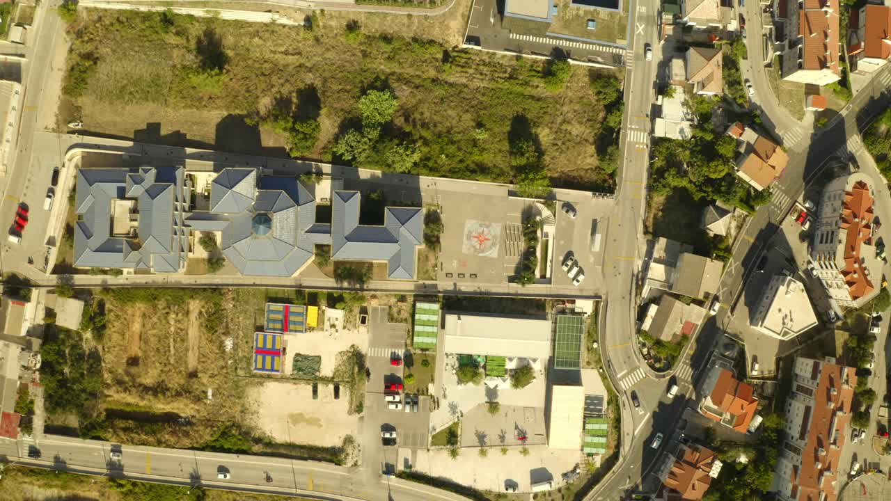 새로운 도시 공원의 아름다운 전망