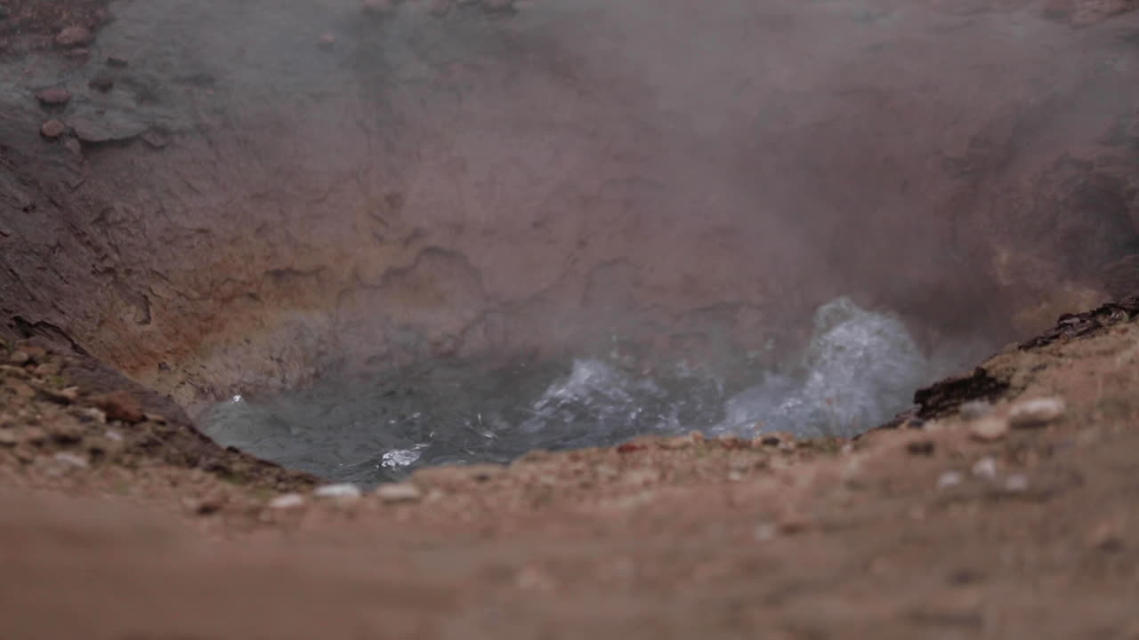 Hot Spring Eruption