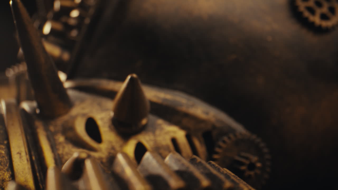 Steampunk Gears and Mechanical Detail