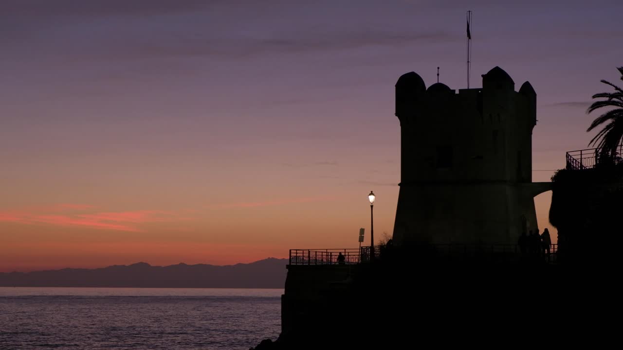 해질녘 풍경보기