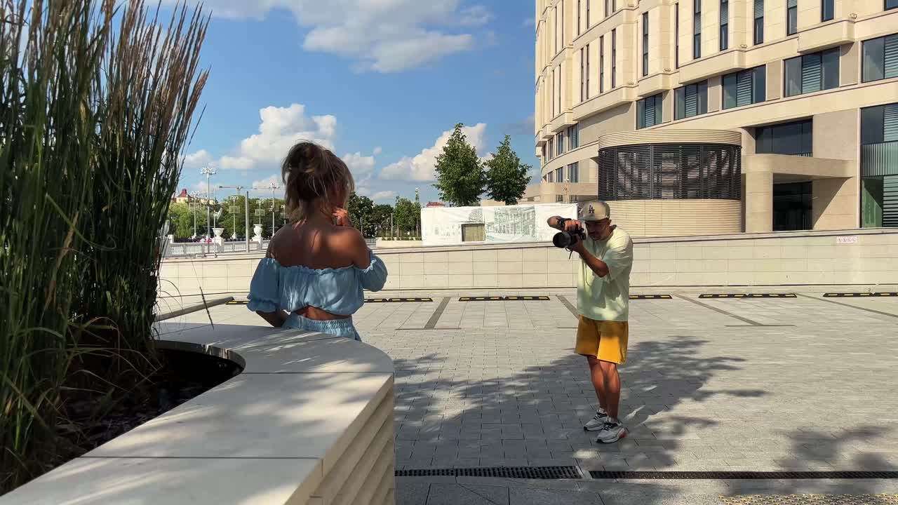 Fashion photography in the city