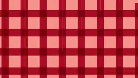 red and pink plaid pattern