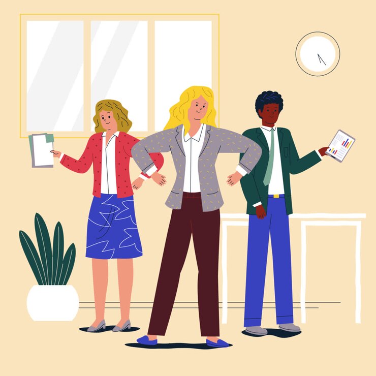 Geschäftsteam im Treffen