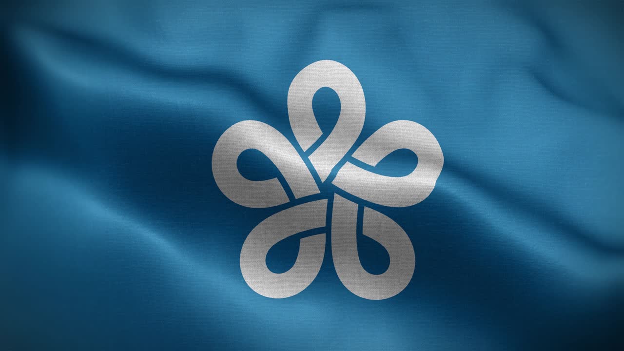 후쿠오카현 일본 발 루프 배경 4k