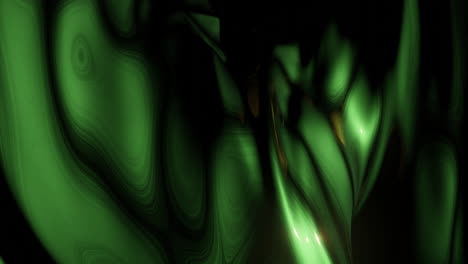 abstract green and gold liquid marble texture