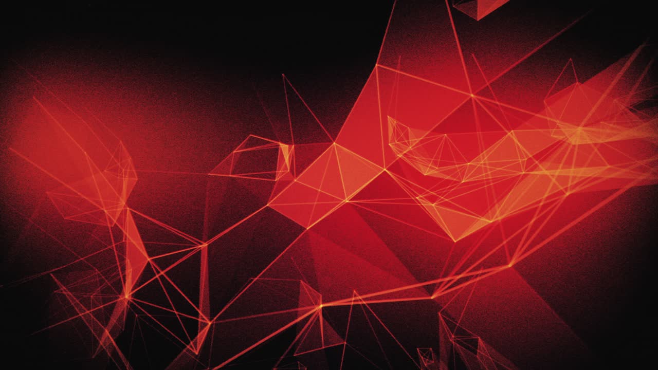 intro de promoción de monedas criptográficas. fondo geométrico abstracto con puntos y líneas de conexión.