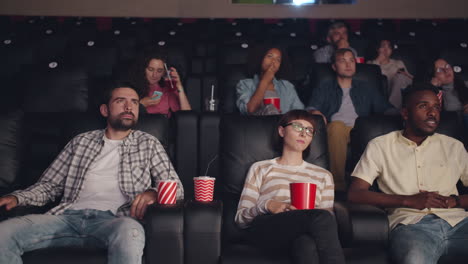 moviegoers in a theater