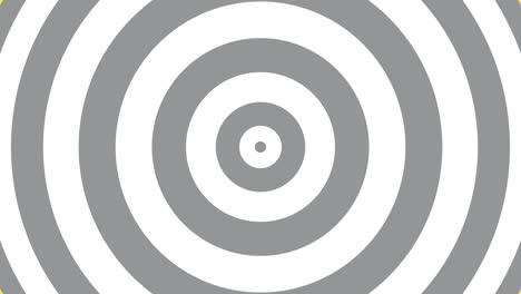 Simple geometric background with gray and white circles. Trendy color palette motion graphics