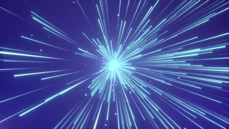 abstract explosion of light rays