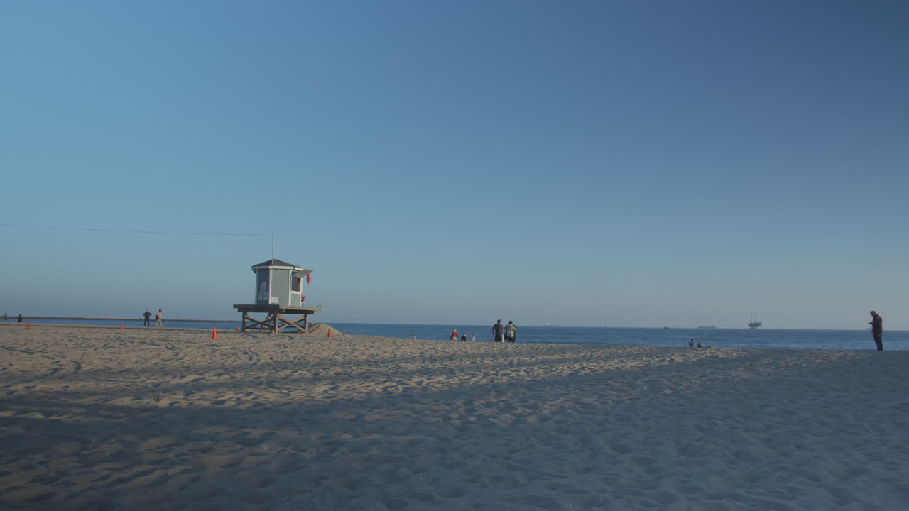 plano general de una estación de salvavidas