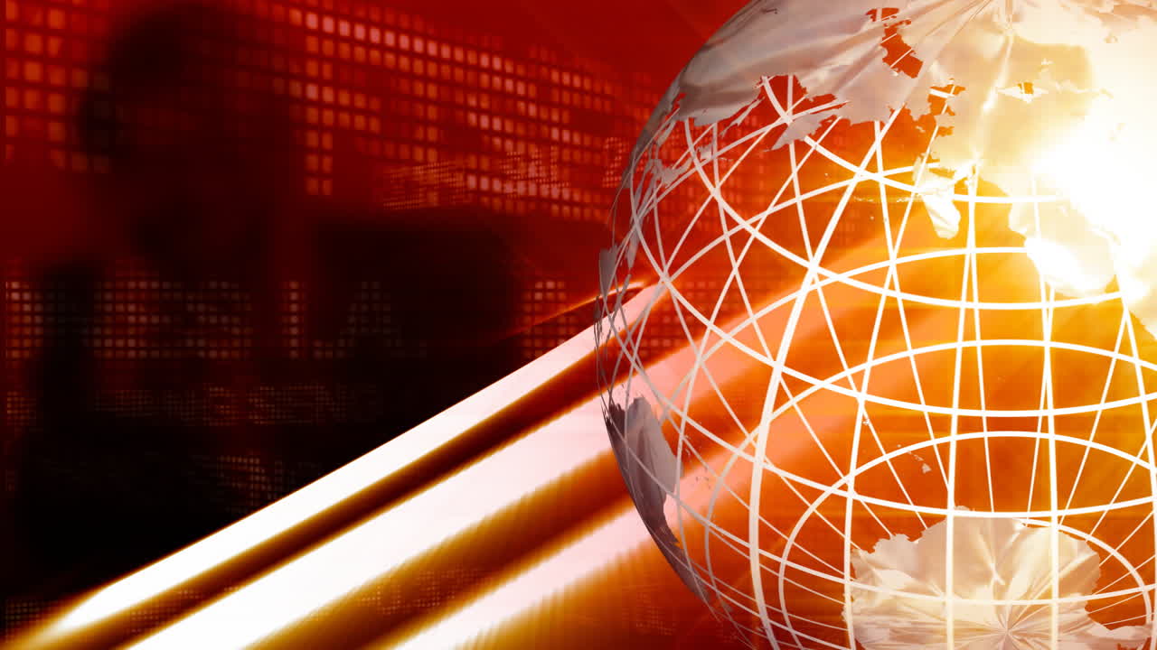 fondo del globo rojo