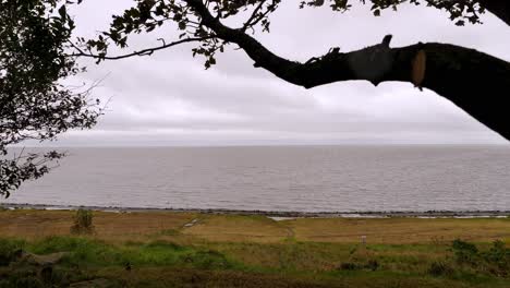 Statische-Aufnahme-über-Der-Nordsee