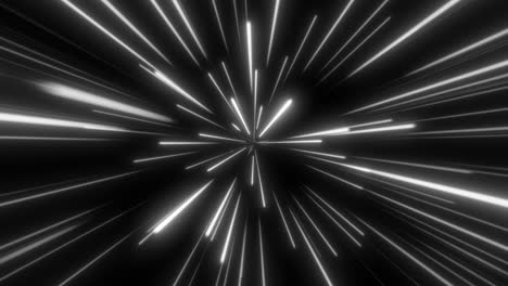líneas de velocidad del hiperespacio