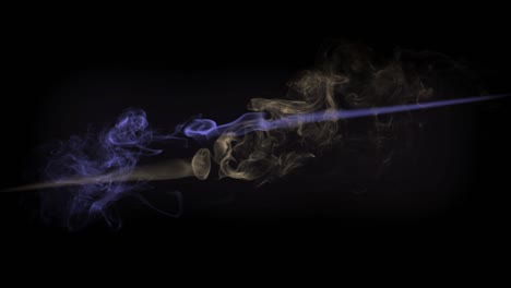 4k colorful fog and smoke effect