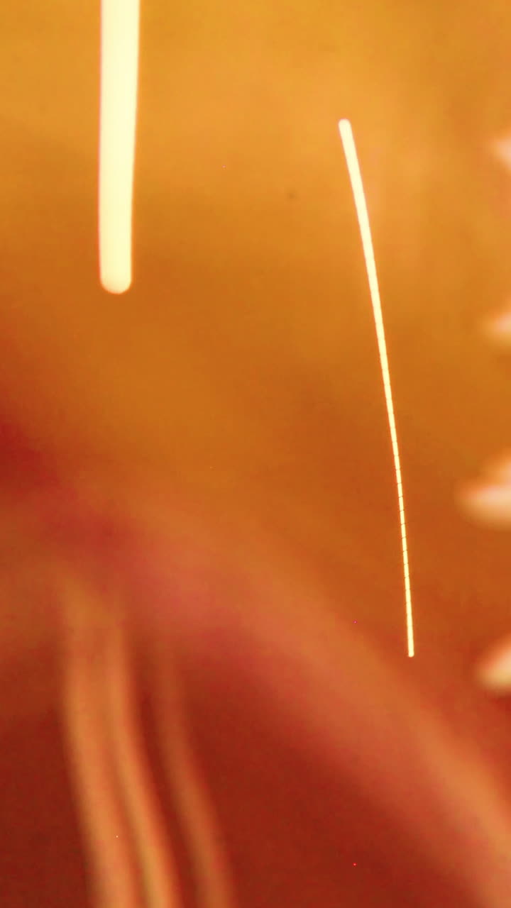 Levendige Abstracte Lichtlekken en Kleurverschuivingen