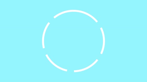 circle rotation split pop animation motion graphics
