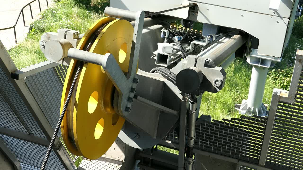 케이블카 리프팅  메커니즘