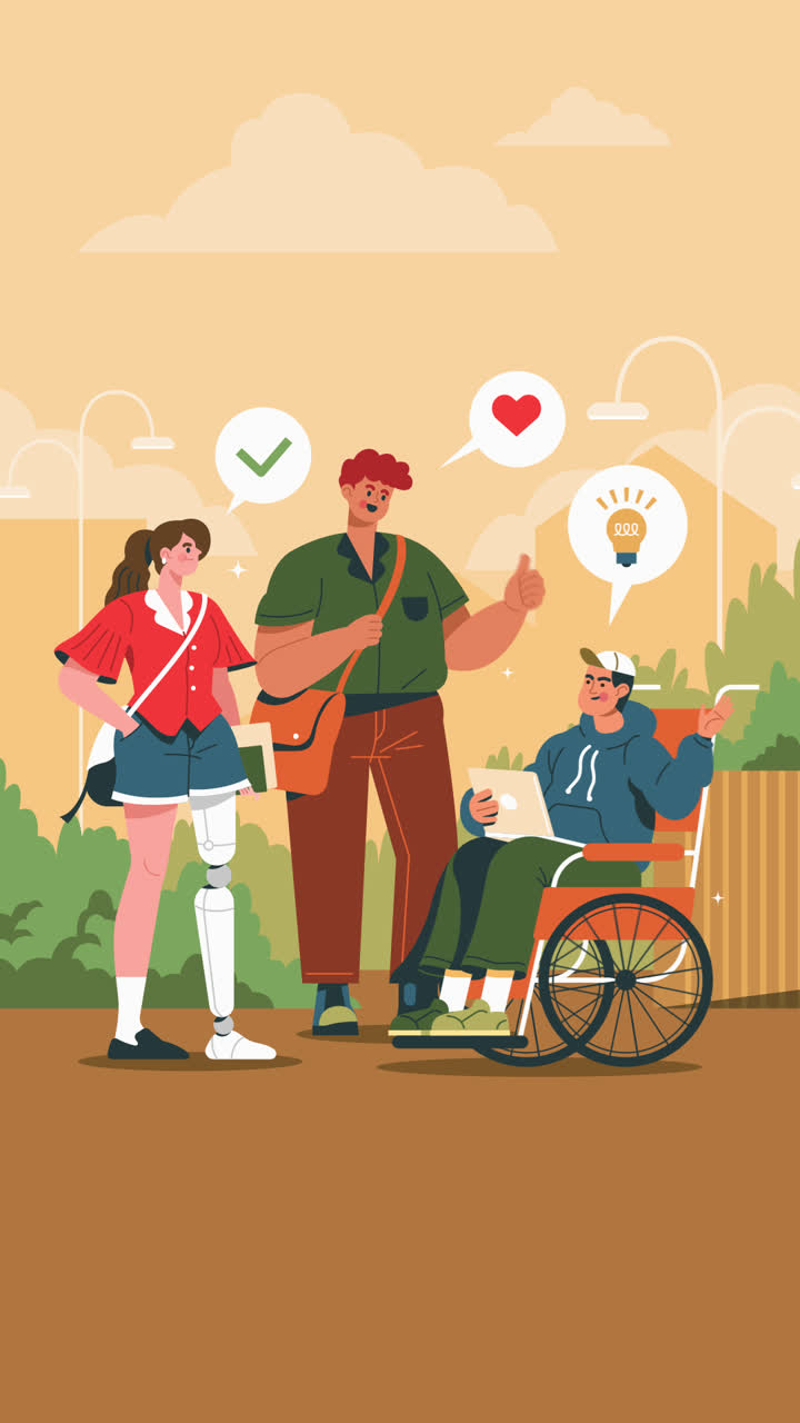 разнообразные группы, соединяющиеся на открытом воздухе