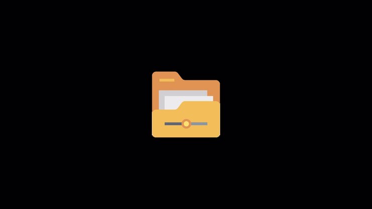 Data management Icon animation Alpha