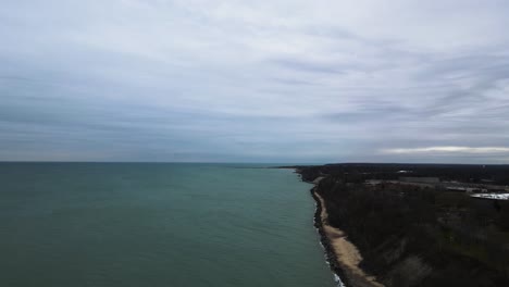 Descending-over-the-Lake-Michigan-shoreline-in-Saint-Joe