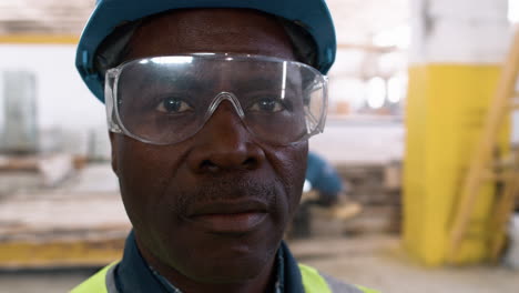 man in a marble factory