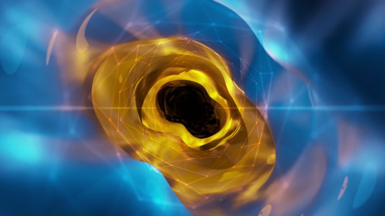 추상적인 액체 배경 애니메이션 루프