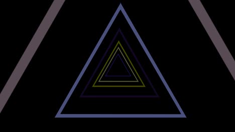 abstract triangles vj loop