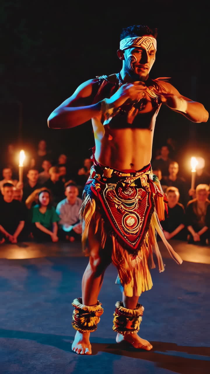Traditional Maori Dance Performance