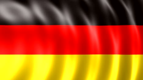 realistic satin flag of germany animated german banner 3d looped endless rendering flag of germany waving streaming in the wind in 4k 60p optimized for downsizing or native