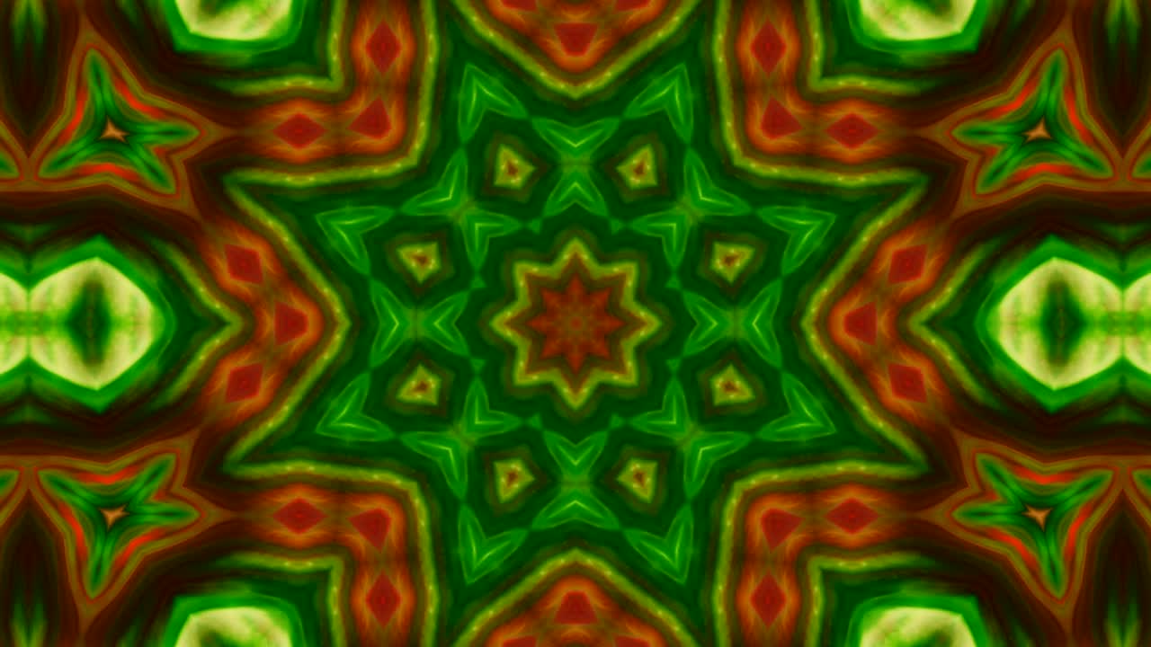 Movimento astratto di sfondo caleidoscopico colorato