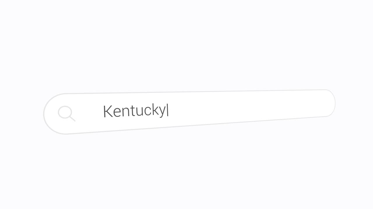 Searching About Kentucky On Computer Search Engine - The Bluegrass State.