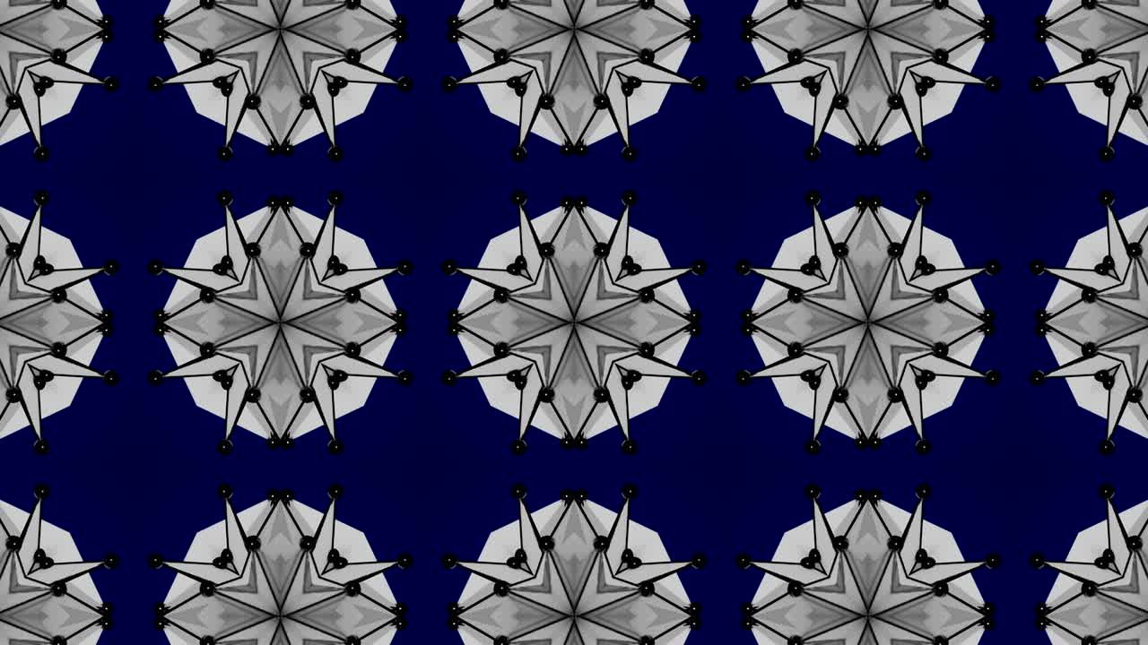 fondo abstracto con tecnología caleidoscopio