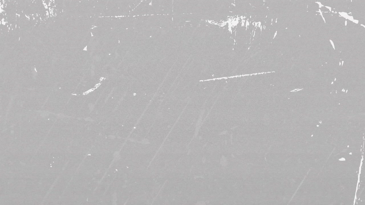 Animovaná grunge textura se škrábanci a prachem.