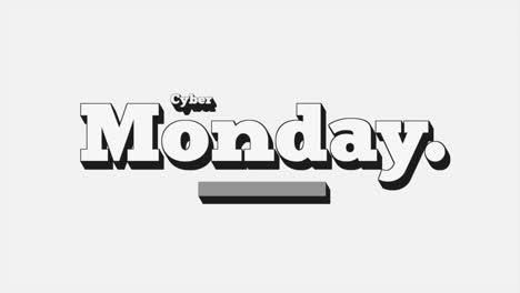 Modern-Cyber-Monday-text-on-white-gradient